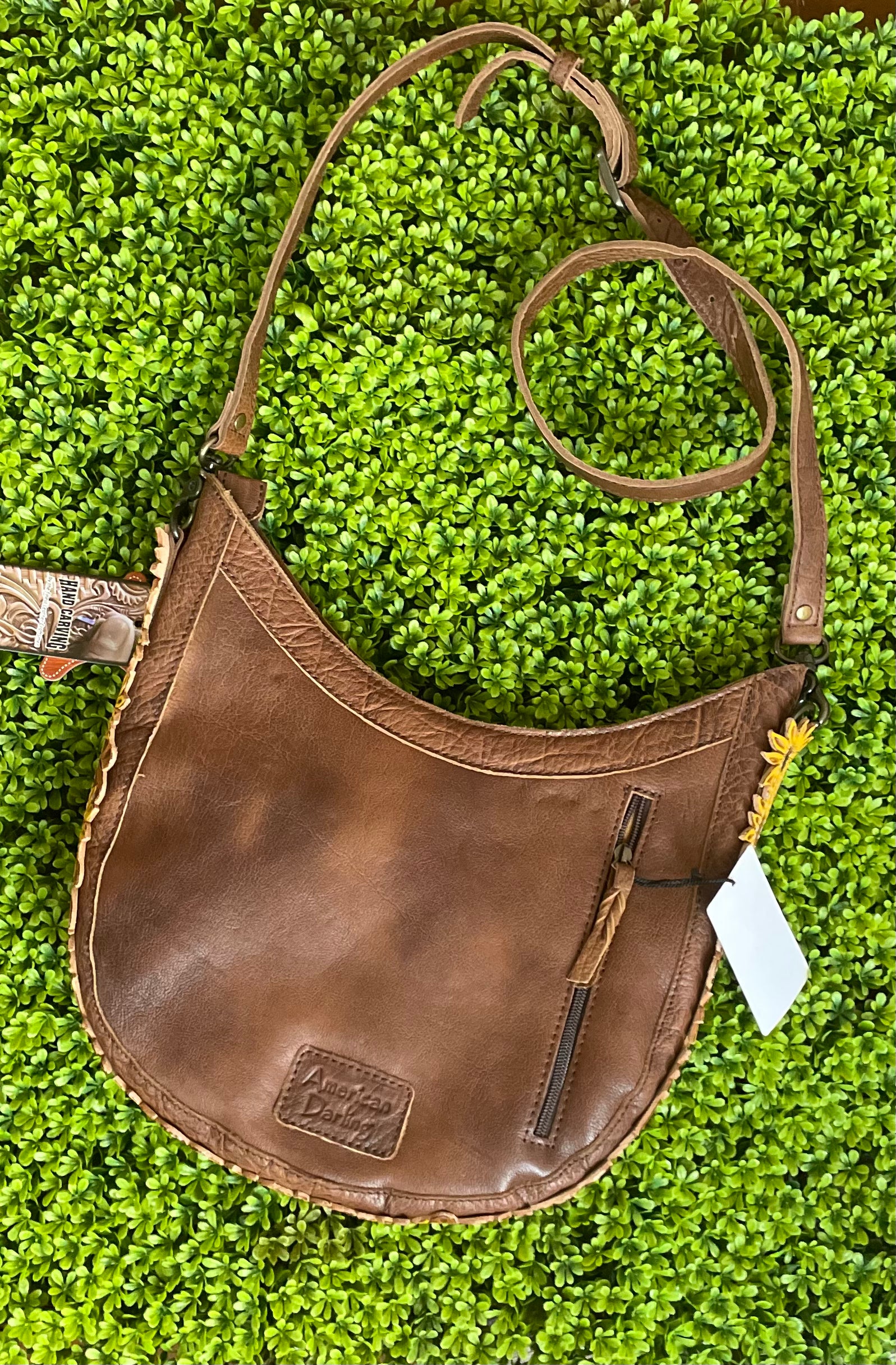 Aztec sunflower cross body